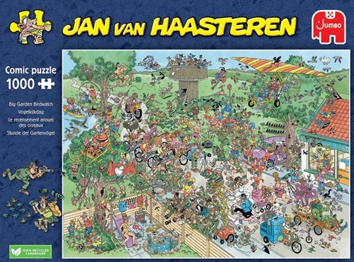 Puzzel JvH De Grote Vogelkijkdag 1000st 1 Stuk-2