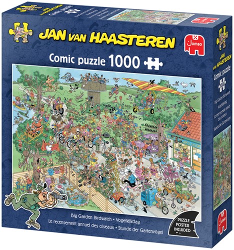 Puzzel JvH De Grote Vogelkijkdag 1000st 1 Stuk-3