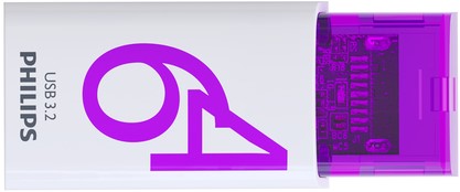 Philips USB 64GB USB-C Click Magic Purple 1 Stuk-2