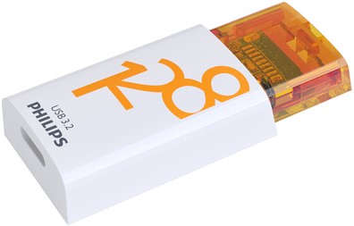 Philips USB 128GB USB-C Click Sunrise Orange 1 Stuk-3