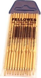 Balpenvulling Fellowes voor baliepen blauw 12 Stuk