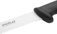 Broodmes Hygiplas 205 mm zwart 1 Stuk-2