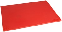 Snijplank Hygiplas LDPE 450x300x10 mm rood