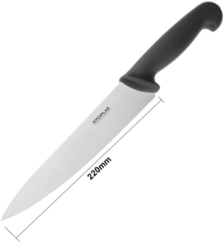 Koksmes Hygiplas 215 mm zwart 1 Stuk-1