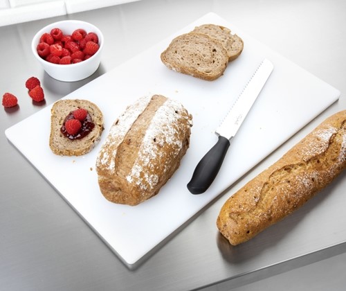 Snijplank Hygiplas LDPE 450x300x10 mm wit 1 Stuk-2