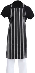 Halterschort Whites zwart wit gestreept 1 Stuk