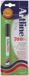 Viltstift Artline 700 rond 0.7mm blister zwart 1 Stuk