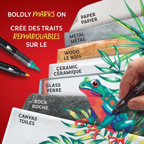 Creatieve marker Sharpie  2st assorti 2 Stuk-1