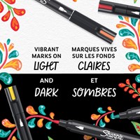 Creatieve marker Sharpie brushpunt 5st assorti 5 Stuk-4