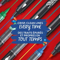 Creatieve marker Sharpie brushpunt 5st assorti 5 Stuk-5