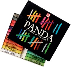 Oliepastel Talens Panda set á 24 kleuren 24 Stuk
