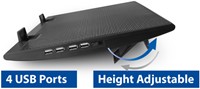 Laptopstandaard ventilator hoogte verstelb 4-p hub 1 Stuk-2