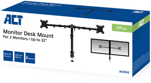 Monitorarm 2 schermen 1 Stuk-2