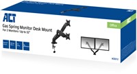 Monitorarm office met gasveer 2 schermen 1 Stuk-3