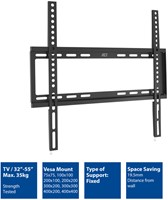 TV wandsteun 32 inch tot 55 inch VESA 1 Stuk-2