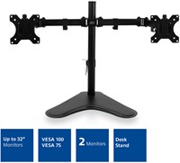 Monitorarm op voet 2 schermen 1 Stuk-2