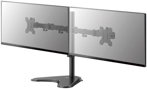 Monitorarm op voet 2 schermen 1 Stuk-3