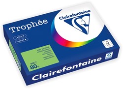 Kopieerpapier Trophee A4 80gr grasgroen 500 Vel