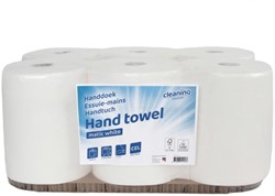 Handdoekrol Cleaninq Matic B 2-laags 21cmx150m wit 6 Rol