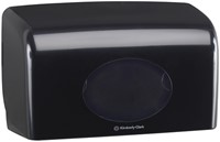 Toiletpapierdispenser Aquarius duo zwart 7191 1 Stuk-2