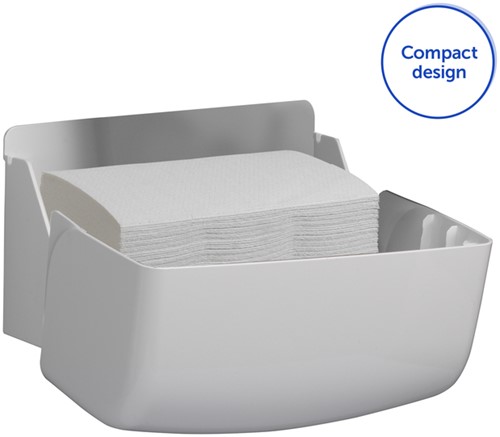 Handdoekdispenser Aquarius mini wit 6956 1 Stuk-3