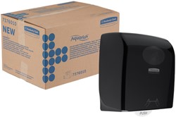 Handdoekroldispenser Aquarius zwart 7376 1 Stuk