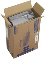 Handdoekdispenser Aquarius voor i-vouw zwart 7171 1 Stuk-3