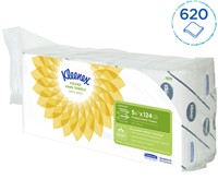Handdoek Kleenex Ultra 2laags 215x315mm 124st 7979 5 pak-2