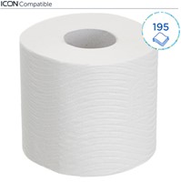Toiletpapier Kleenex 3-laags 195vel wit 8459 72 Rol-2