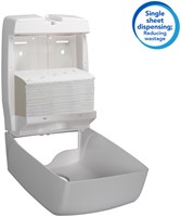 Handdoek Scott 2-laags 212x186mm 16x220st wit 6609 16 pak-1