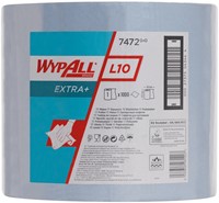 Poetsrol WypAll L10 1-laags 235mmx380m blauw 1000 Vel