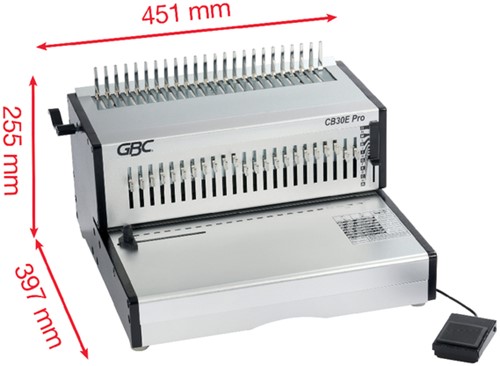 Inbindmachine GBC Combbind CB30E Pro 1 Stuk-2