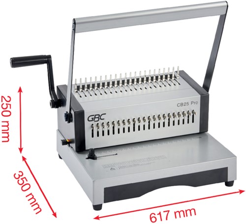 Inbindmachine GBC Combbind CB25 Pro 1 Stuk-2