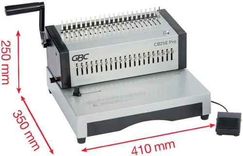 Inbindmachine GBC Combbind CB25E Pro 21-gaats-2