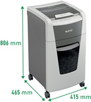 Papiervernietiger Leitz IQ Auto+ Office 300 2x15mm 1 Stuk-2