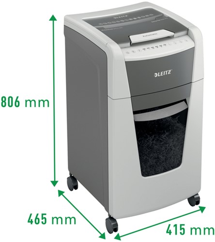 Papiervernietiger Leitz IQ Auto+ Office 300 2x15mm 1 Stuk-2