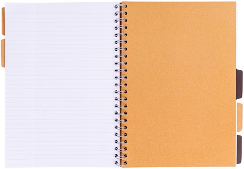 Projectboek Pukka Kraft A4 lijn 200 pagina's 80gr 1 Stuk-2