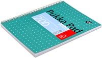 Collegeblok Pukka Jotta A4 lijn 4-g 200pag 80gr gn 1 Stuk-3