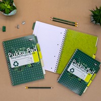 Projectboek Pukka Recy B5 lijn 200pag 80gr gn 1 Stuk-3