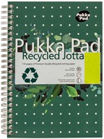 Notitieboek Pukka Jotta A5 lijn 110pag 80gr gn 1 Stuk