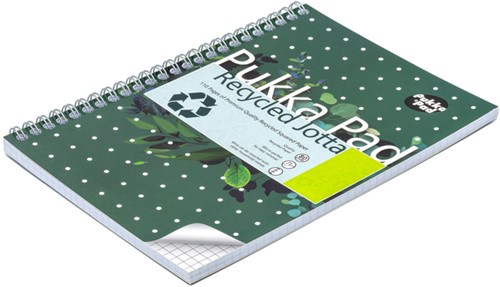 Notitieboek Pukka Jotta A5 rt 5x5 110pag 80gr gn 1 Stuk-2