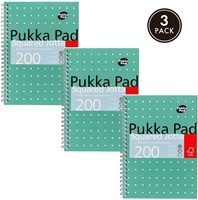 Notitieboek Pukka Jotta A5 rt 5x5 200pag 80gr gn 1 Stuk-3