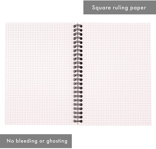 Notitieboek Pukka Jotta A5 rt 5x5 200pag 80gr gn 1 Stuk-2