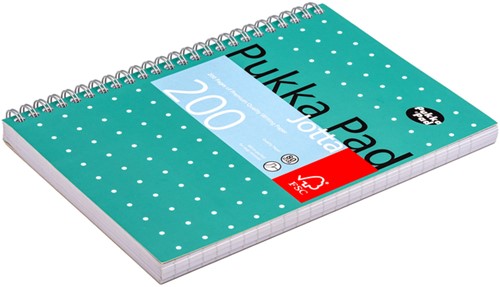 Notitieboek Pukka Jotta A5 lijn 200pag 80gr gn 1 Stuk-2