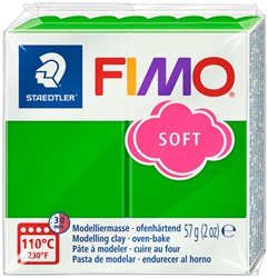 Boetseerklei Fimo soft 57 g tropisch groen 1 Stuk
