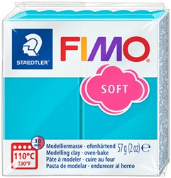 Boetseerklei Fimo soft 57 g pepermunt 1 Stuk