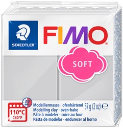 Boetseerklei Fimo soft 57 g dolfijngrijs 1 Stuk
