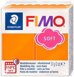 Boetseerklei Fimo soft 57 g mandarijn 1 Stuk
