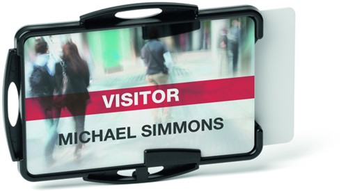 Badge Durable ECO voor 2 kaarten 10 Stuk-2