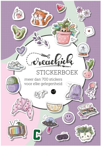 Stickerboek CreaChick A5 50vel 50 Vel